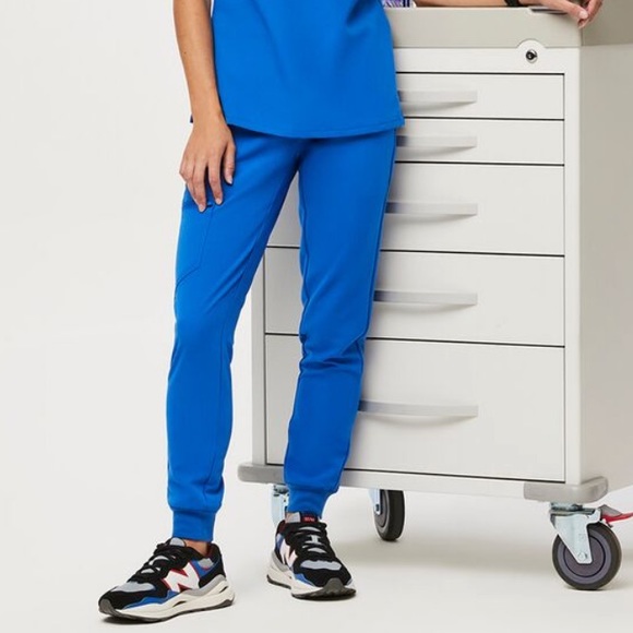 Figs Small tall royal blue joggers - Picture 1 of 1